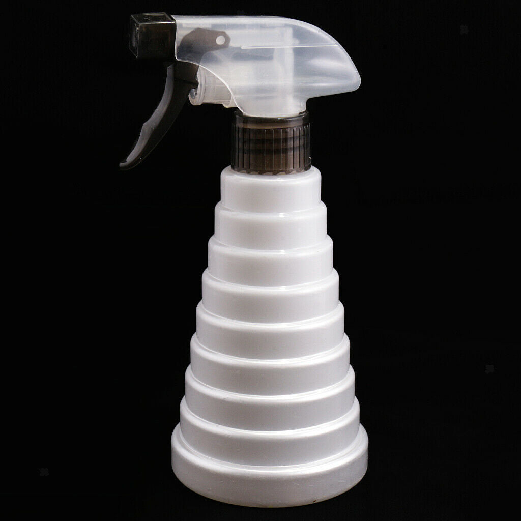 Hair Salon Hairdressing Spray Bottle Flowers Plant Hairspray Sprayer White