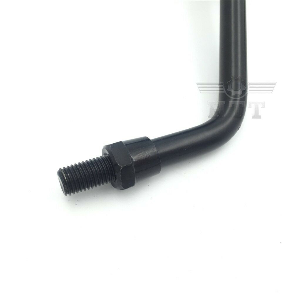 Black Mirrors Blue Glass 10mm For Universal Motor (Kawasaki Z1000 Z750 Versys)