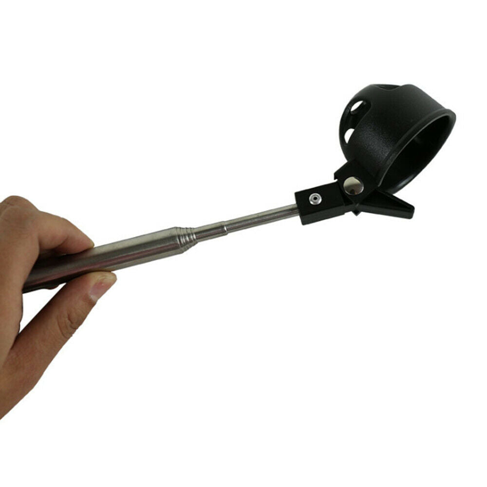 Golf Telescopic Ball Picker Stainless Steel Shaft Scoop Golf Ball Retriever