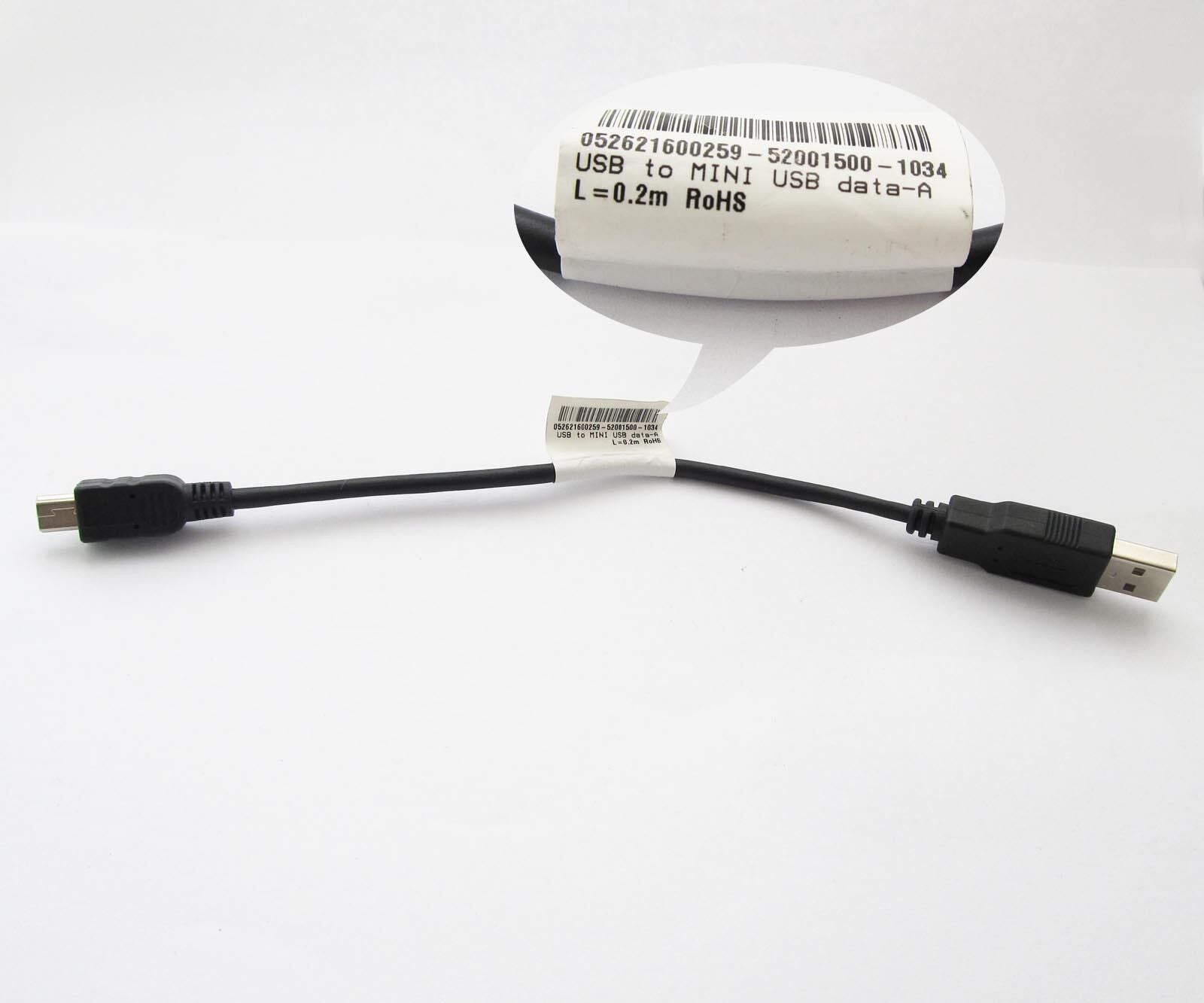 10pcs 0.2M USB 2.0 A Male to mini 5pin male Data Sync & power Charge Cable New
