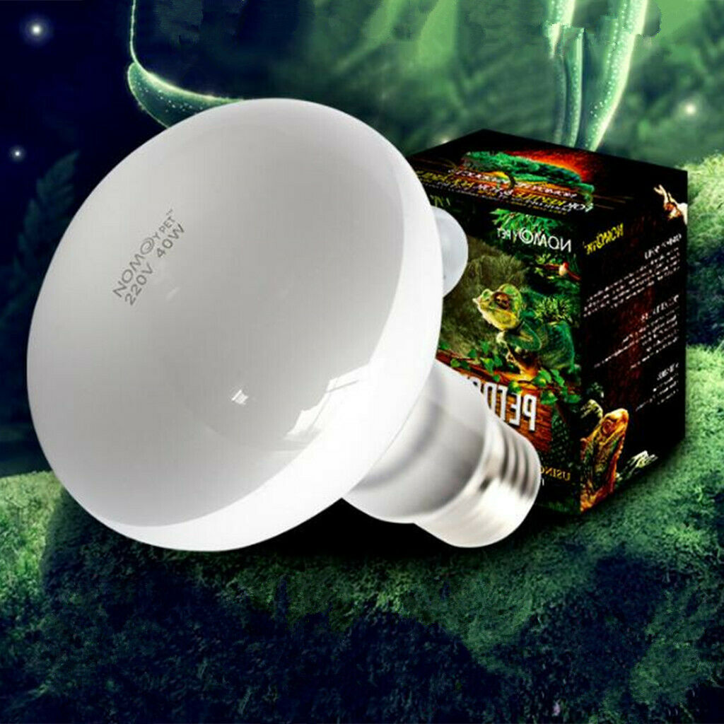 Reptile Daylight Basking Spot Lamp Heat Lighting Bulb Sun Light 60W