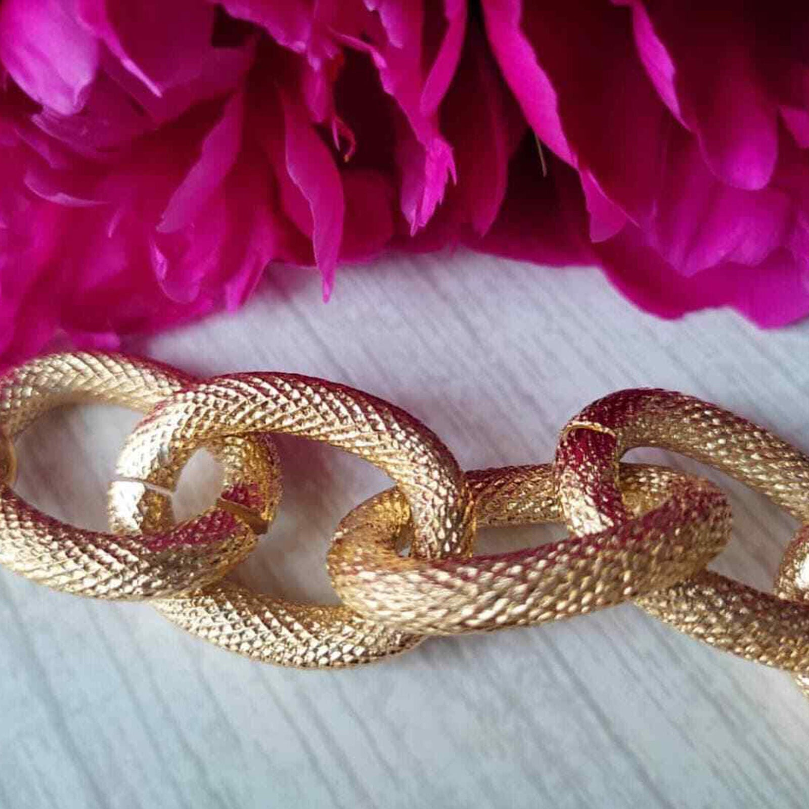 Retro Fashion hip-hop single-layer thick chain necklace For women