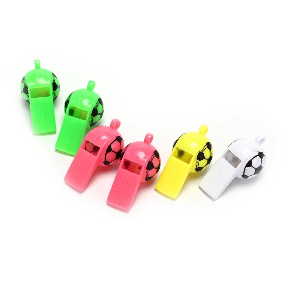 6pcs/lot soccer football whistle cheerleading toys with ropes for kids JDUK  Qx