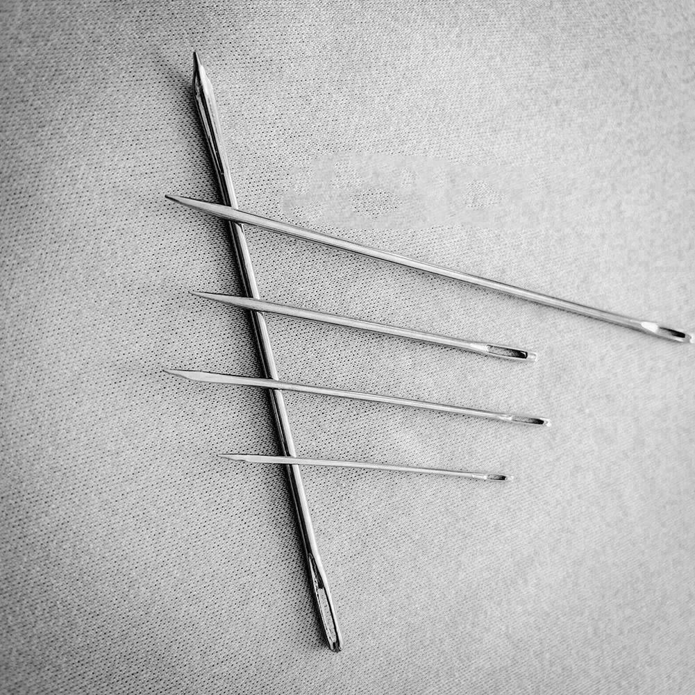 Repair Sewing Needles Kit Upholstery Carpets Canvas Tool Leather Curved L3K4