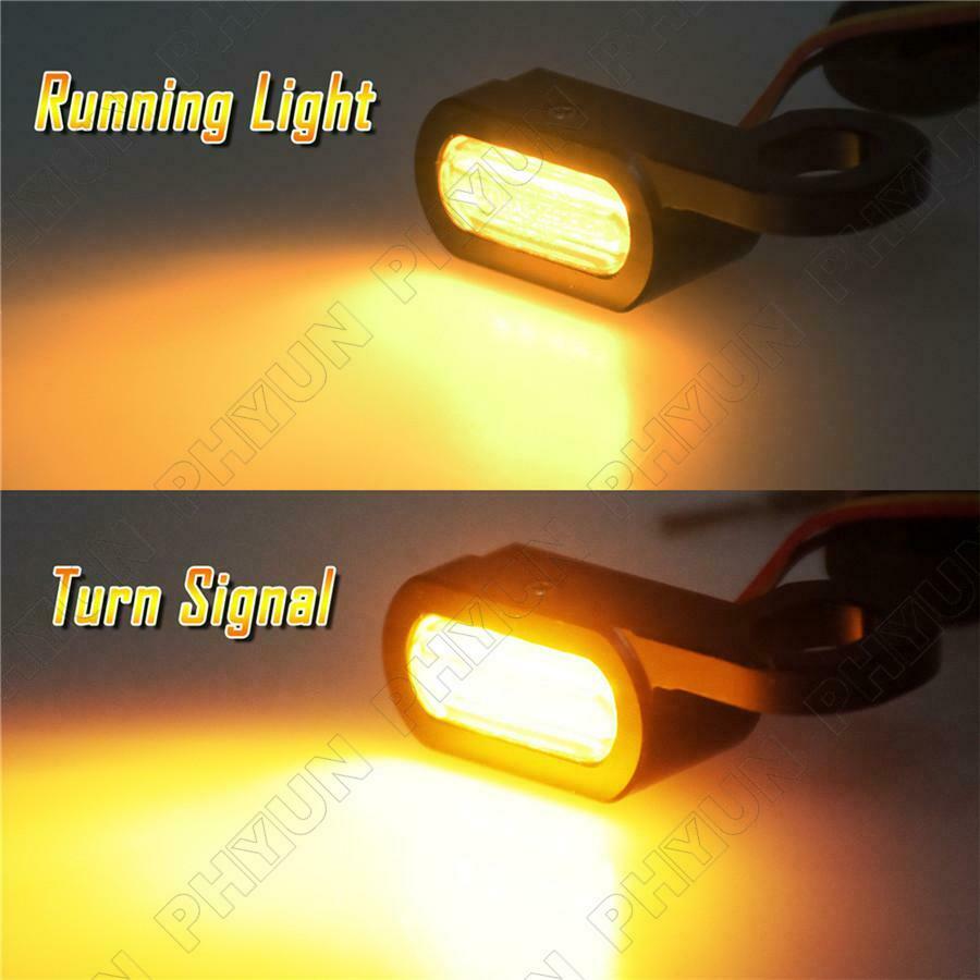 Motorcycle LED Turn Signal Light Running Indicator Lamp For Sportster 1200 883