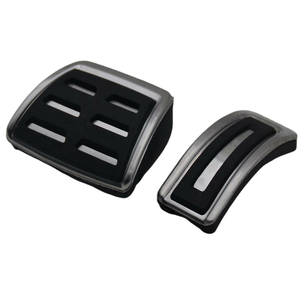 Steel Automatic Accelerator Pedals Pads Cover for Polo Golf 4 Jetta MK4