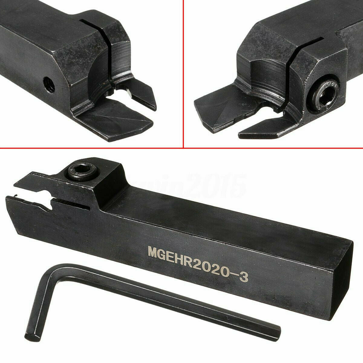 MGEHR2020-3 Holder Cutter Cutting Right Hand CNC Lathe Threading Turning Tool