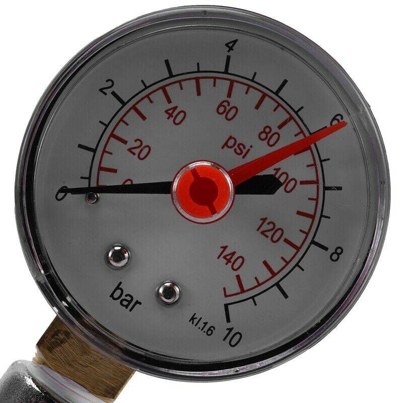 1/2 Inch Water Pressure Regulator with Gauge Pressure Maintaining Valve Tap WaK9