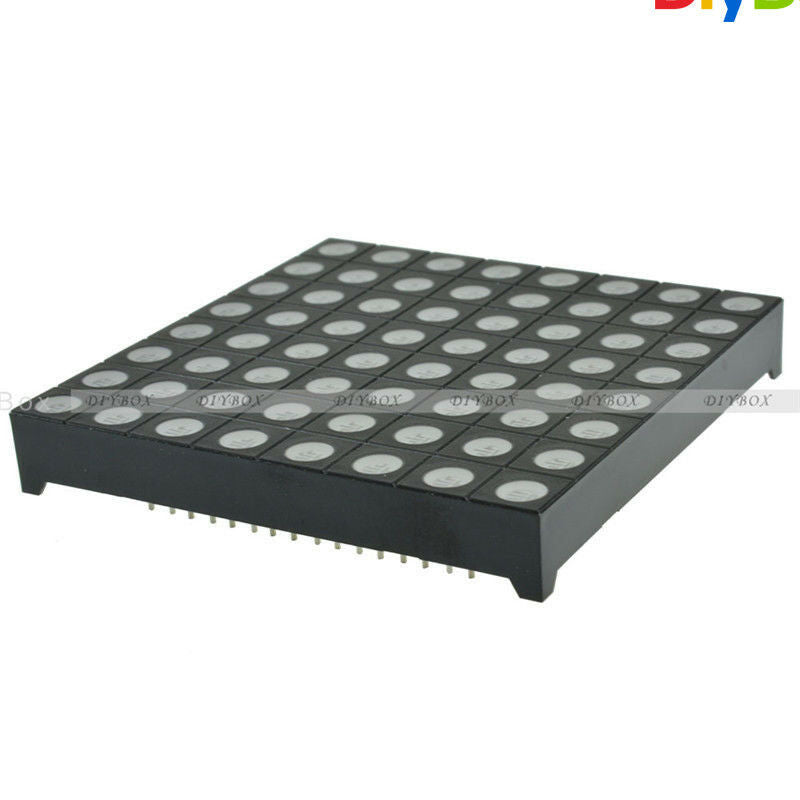 5mm 8*8 8x8 Full Colour RGB LED Dot Matrix Display Module Common Anode 60x60mm D