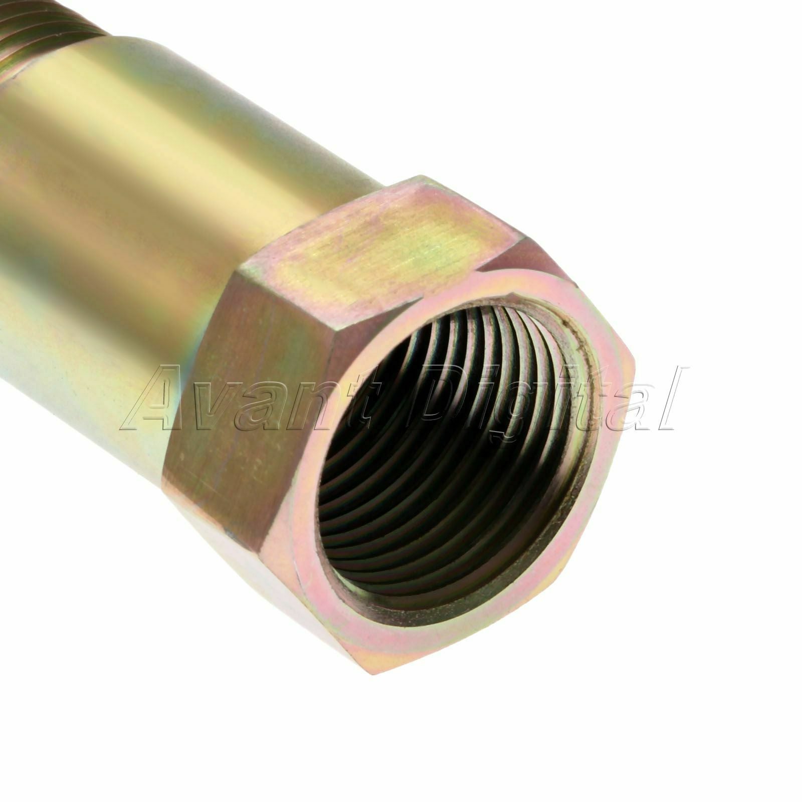 2Pcs O2 Oxygen Sensor Spacer Adapter Isolator CEL Fix Exhaust Extender M18 x 1.5