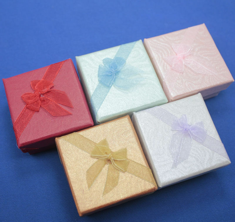 30 pcs jewelry gift color box display fashion for ring earring