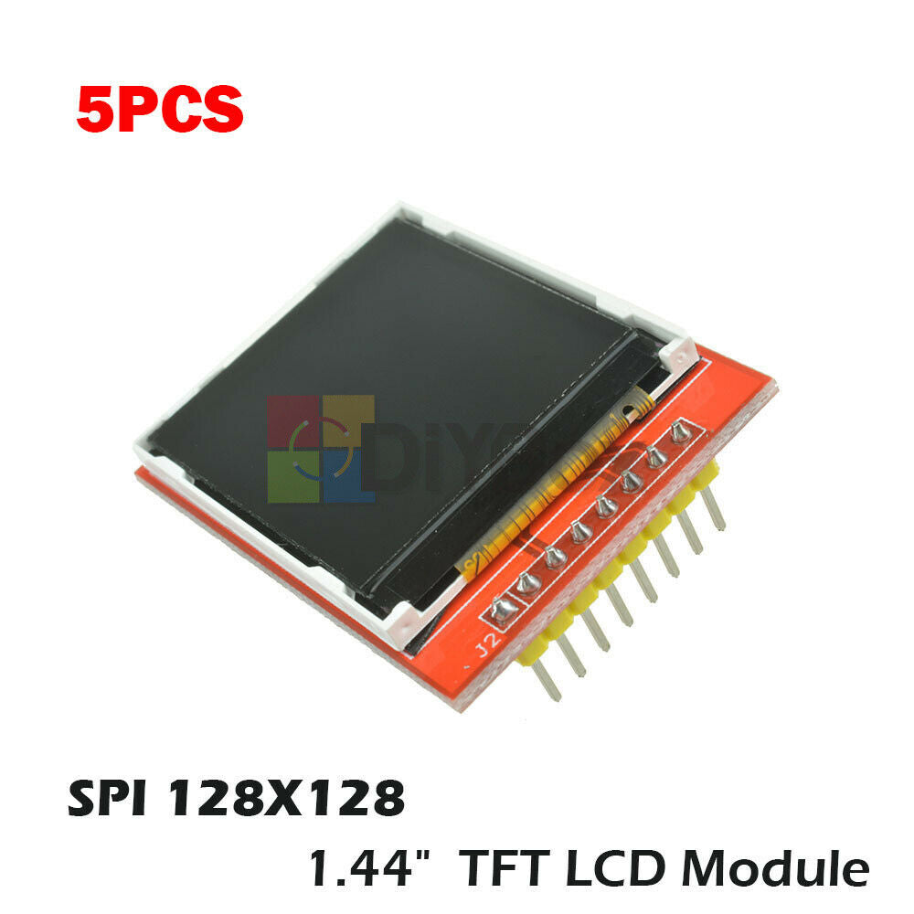 5PC 1.44" Red Serial 128X128 SPI Color TFT LCD Module Display Replace Nokia 5110