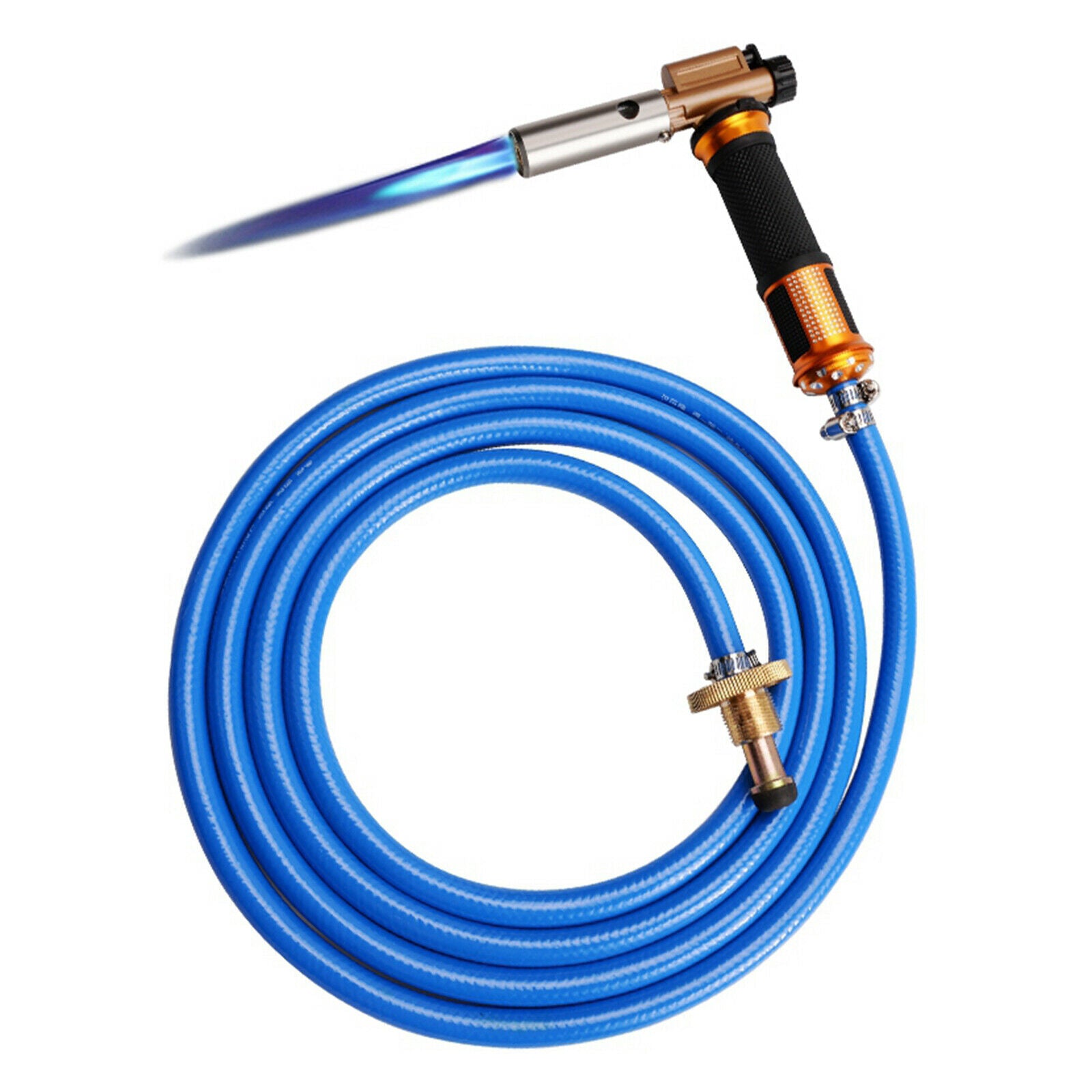 Electronic Ignition Liquefied Gas Burner Gun Welding Torch Kit Professional