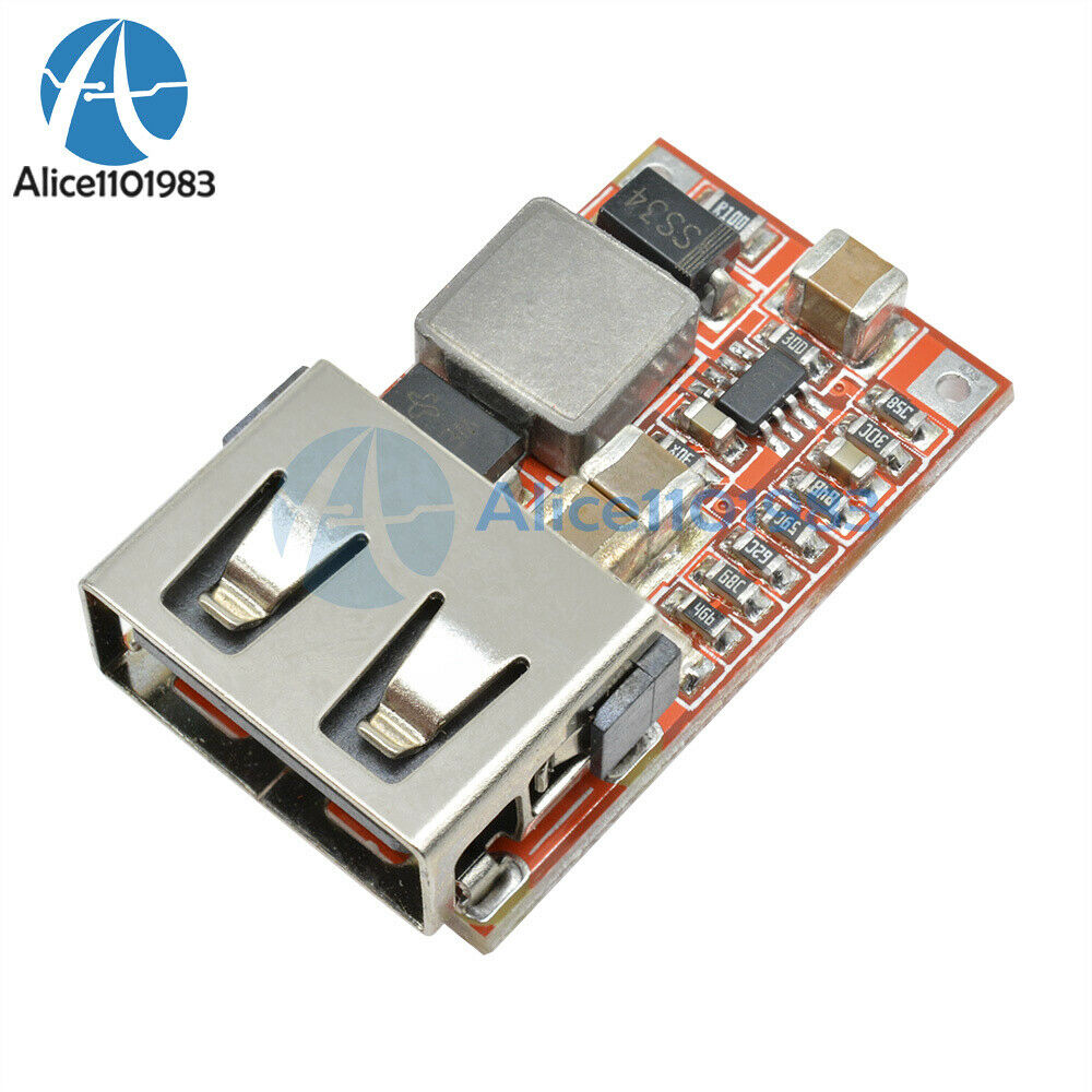 2PCS 6-24V 12V/24V to 5V 3A CAR USB Charger Module DC Buck step down Converter