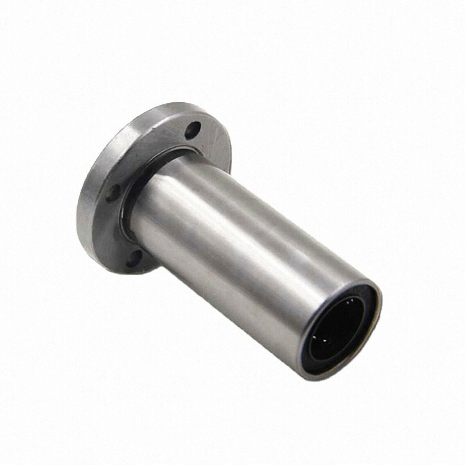 LMF8LUU Long Round Flange Linear Motion Bushing Ball Bearing For 8mm Shaft