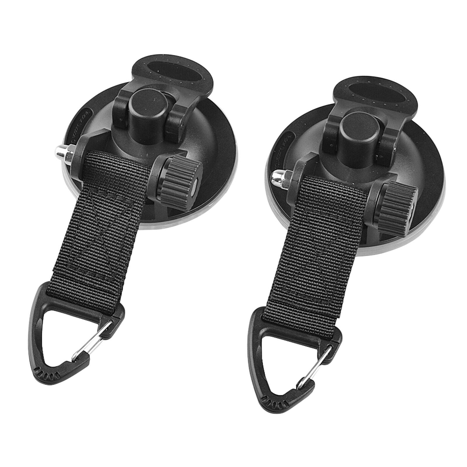 Heavy Duty Power Carabiner Suction Cup Hook for Bathroom Car Window Restroom