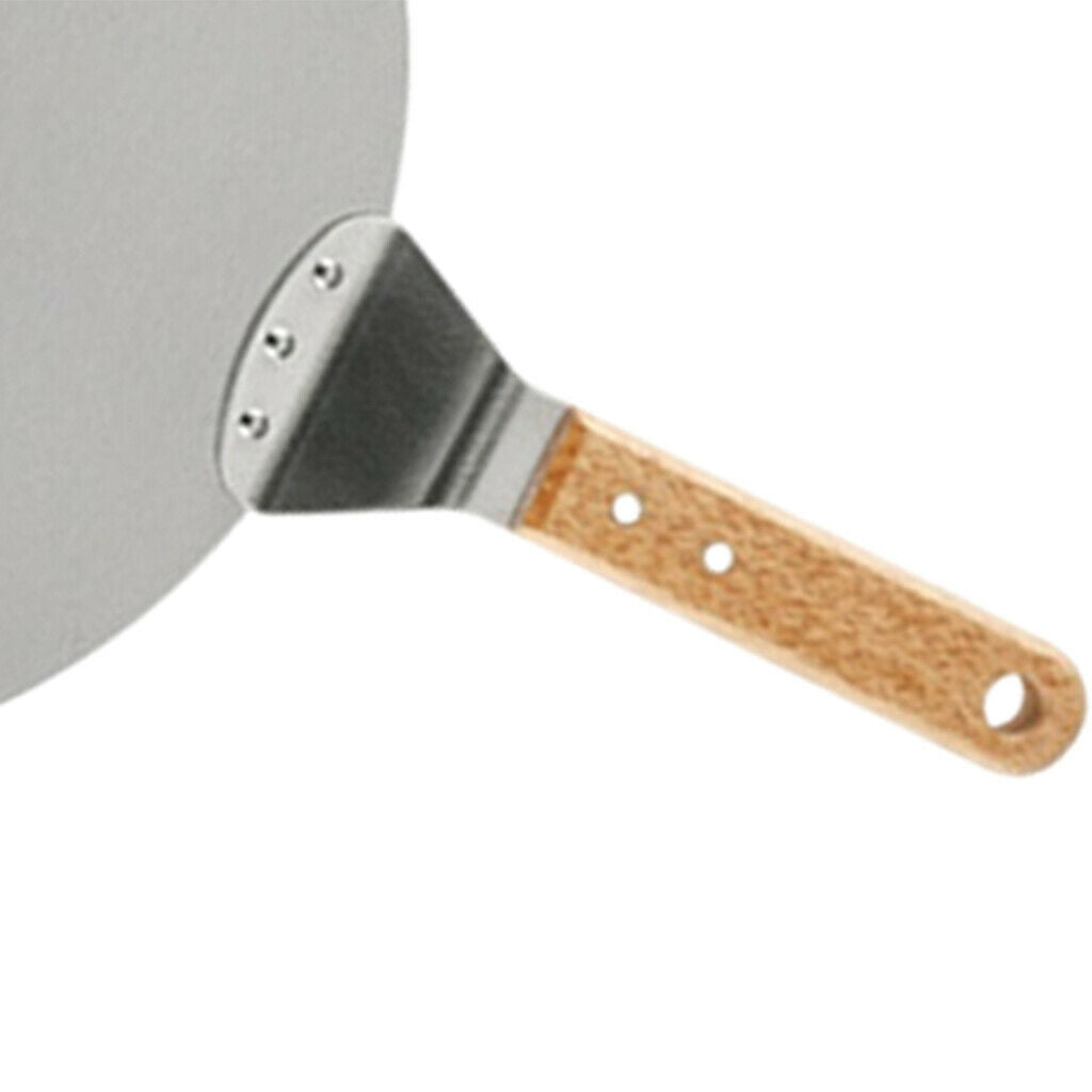 12inch Pizza Peel Paddle with Wood Handle Homemade Pizza Baker Oven BBQ Tool