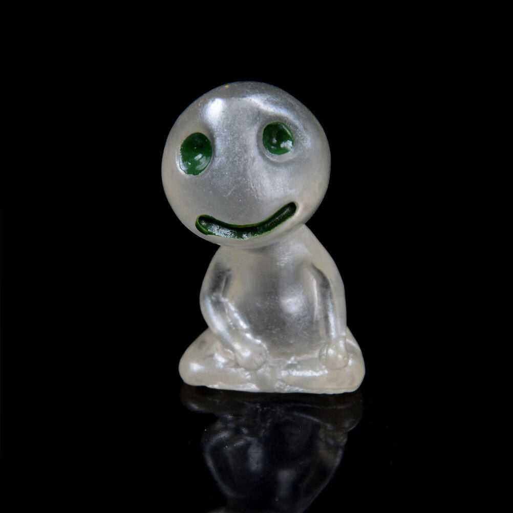5Pcs Luminous Princess Mononoke Tree Elves Spirit Kodama Potted Garden De.l8