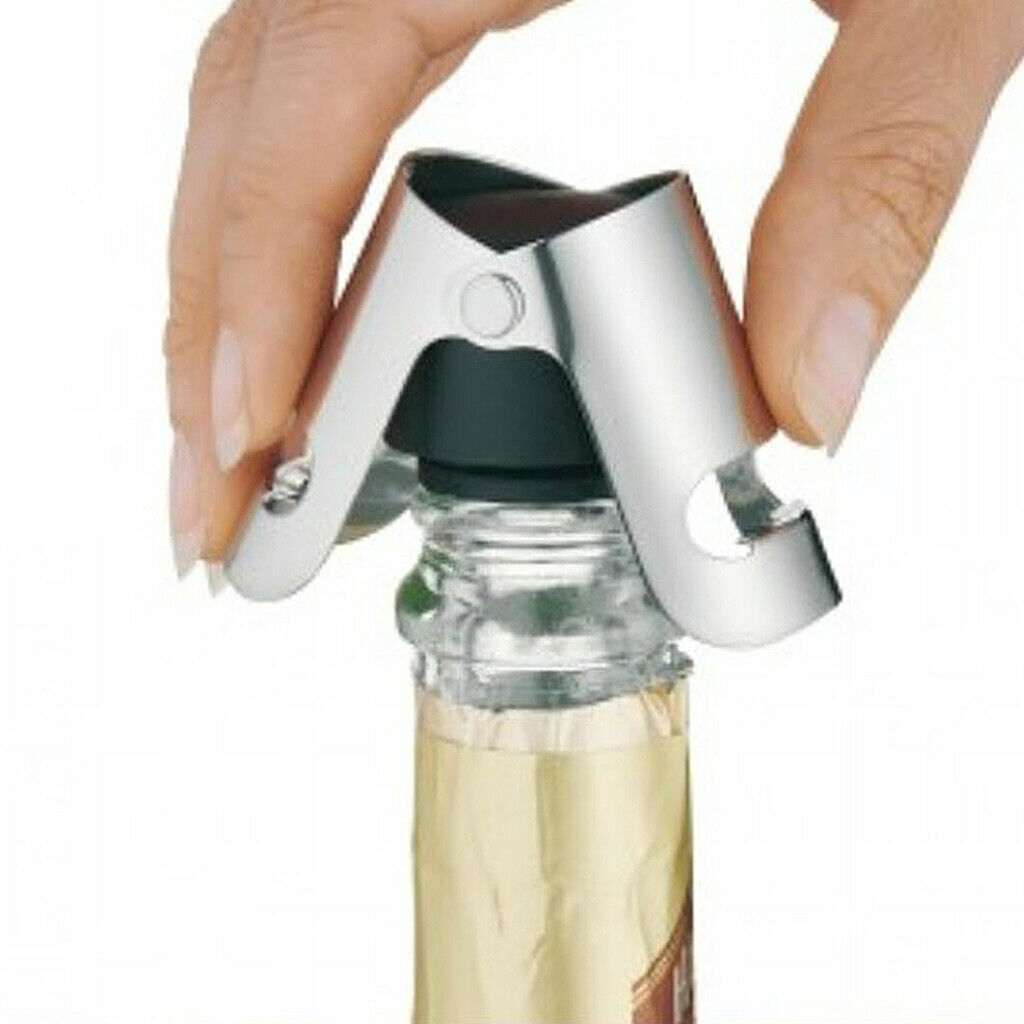 Sealer Caps Vacuum Sealed Red Wine Champagne Bottle Stopper Stainless Steel