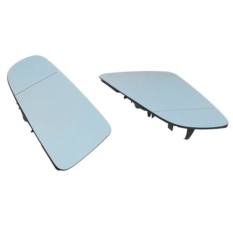 2Pcs Door Side Rearview Mirror Glass Heated Fits Audi A3 A4 RS4 A6 C6 2002-2008