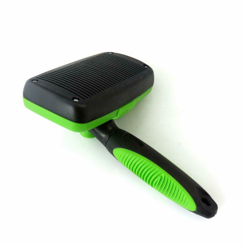 Pet Dog Grooming Brush Dematting Slicker Comb Thick Hair Knot Remove Tool