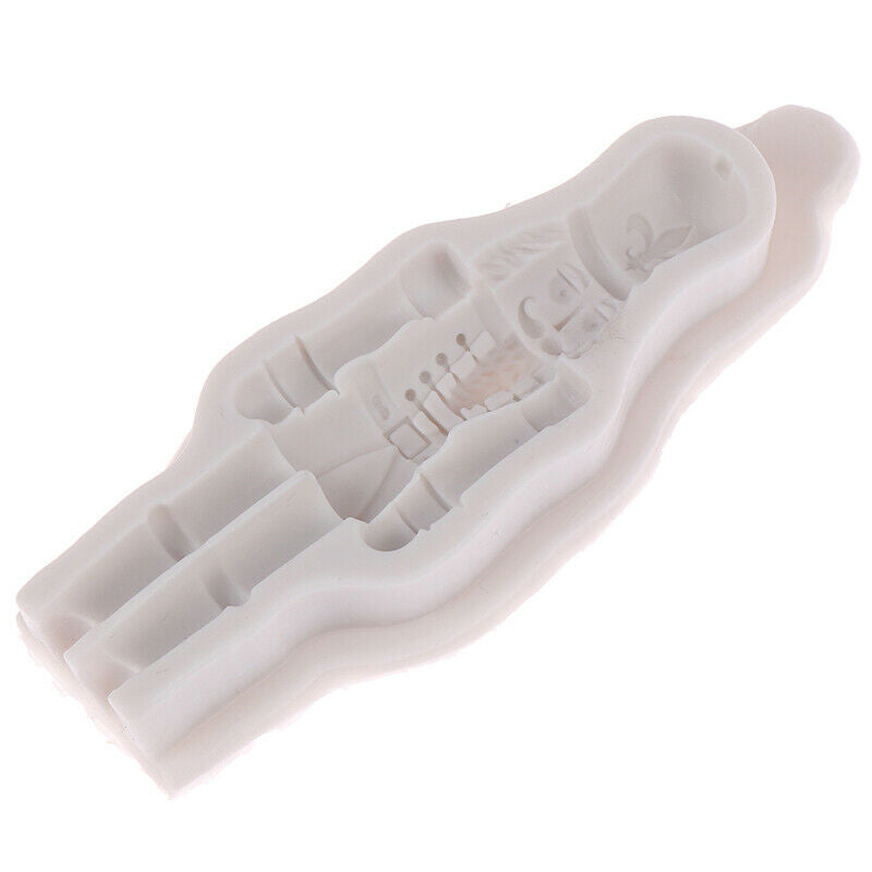 Nutcracker Solder Silicone Mold Sugarpaste Candy Chocolate Baking Mold Xm.l8