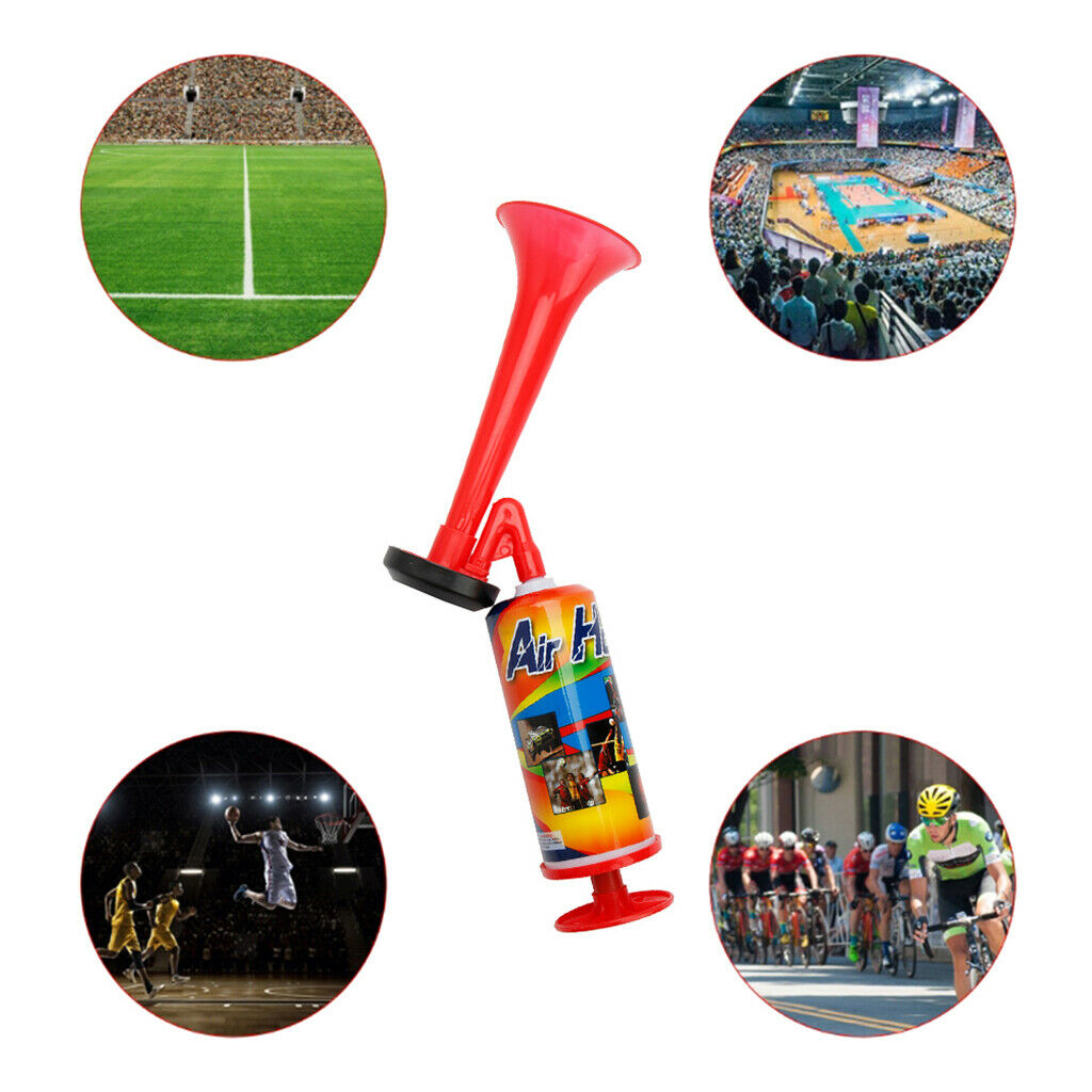 Pump Air Horn Handheld Loud Horn Football Cheering Party Hand Held Marine