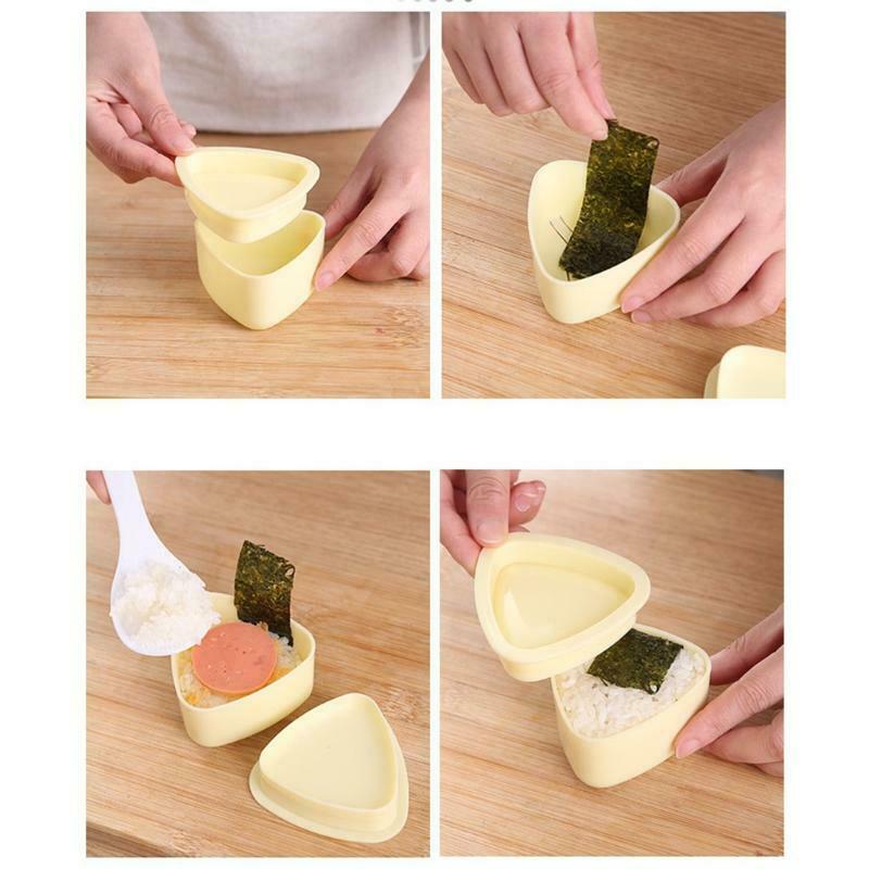 4 Pcs High Cost Performance Non-stick Sushi Molds Picnic Kitchen for Bento Boxed