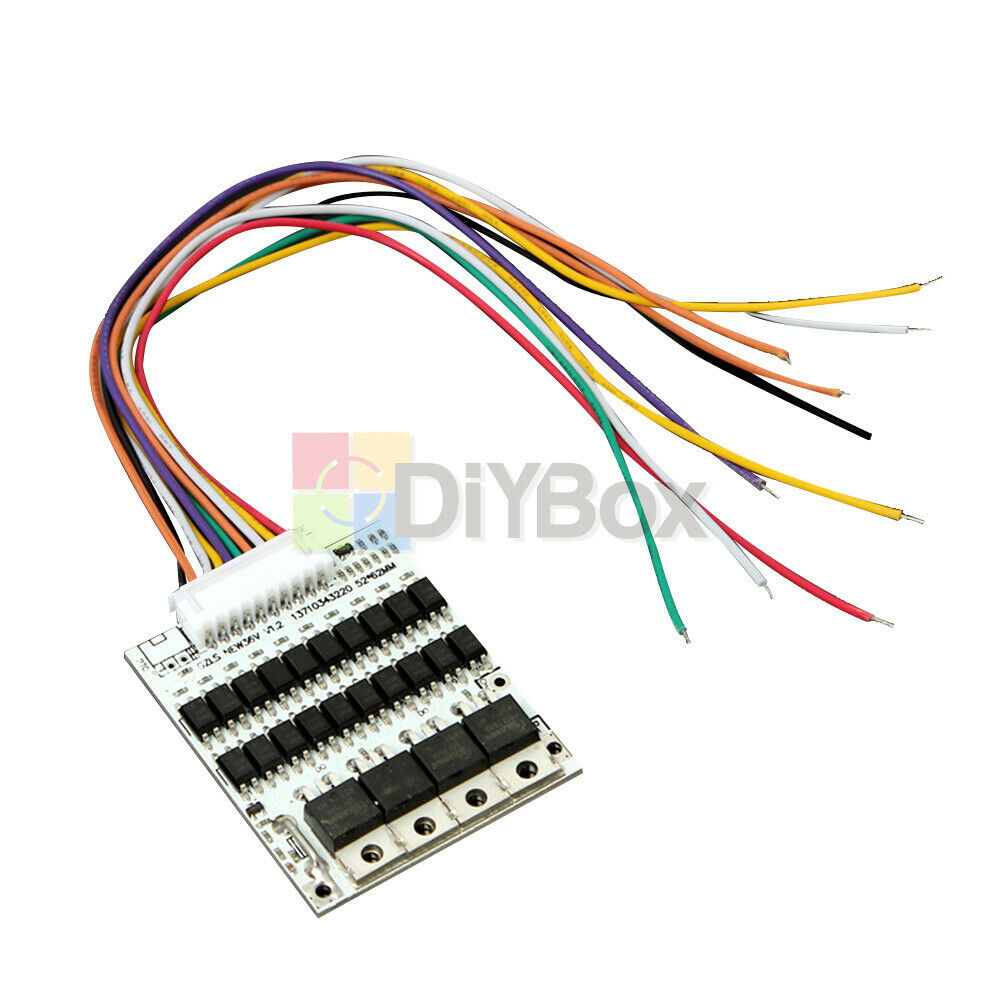 2X Max 40A 36V 10S 10Packs Li-ion Cell Balance Battery Protection Board BMS PCB