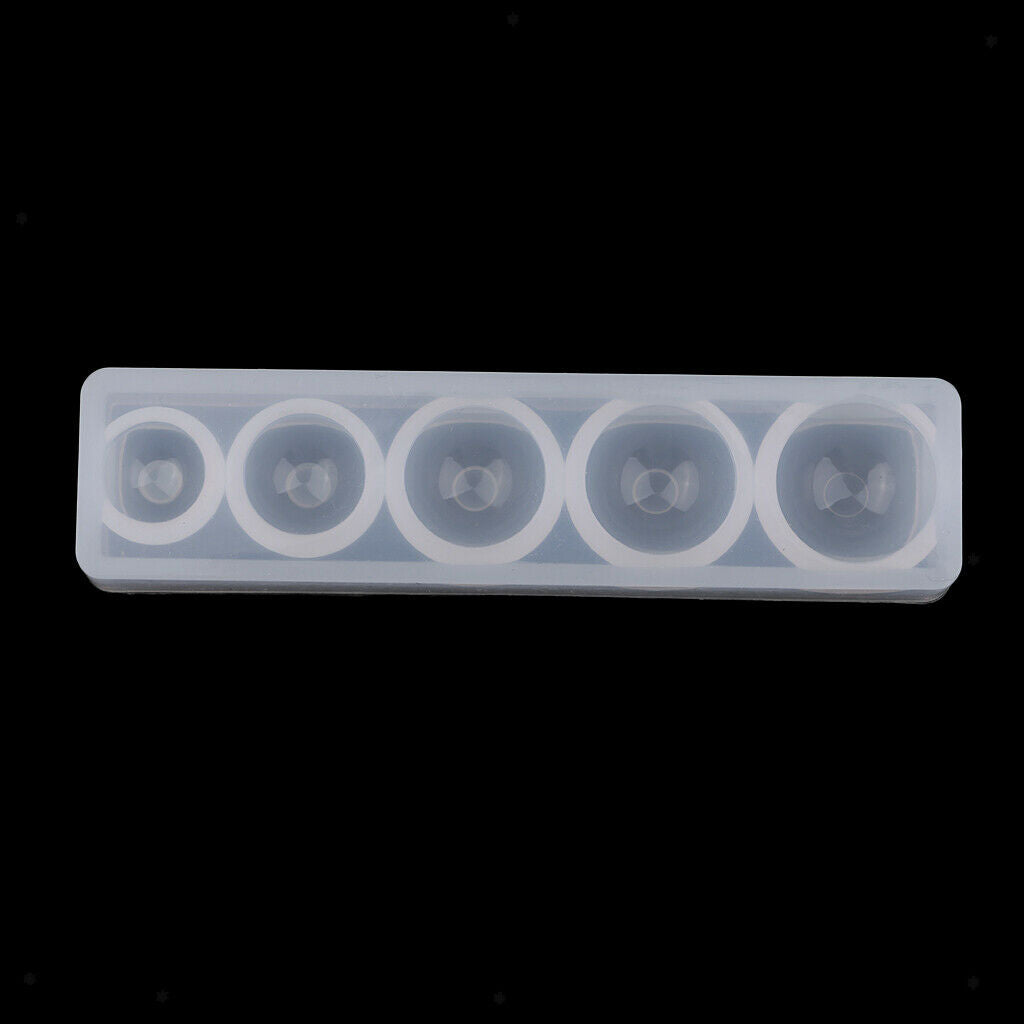 Silicon Moulds Mold Hemisphere Diy Pendant Mold Craft Handmade Creativity - 5