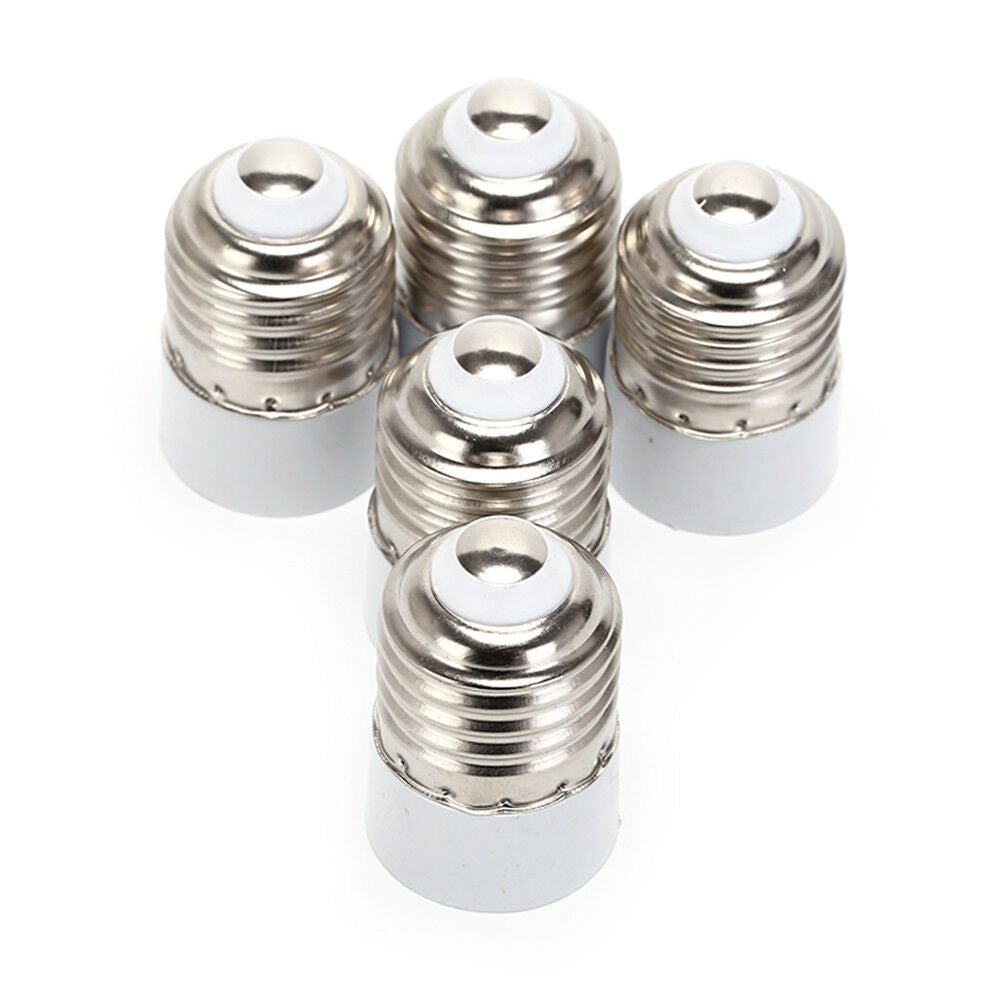 5Pcs/lot E27 to E14 lamp Holder Converter Socket light Bulb Base type Ada.l8