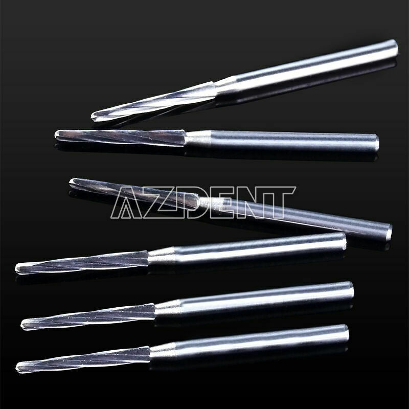 5Packs Dental FG Zekrya Surgical Carbide Cutters Finishing Burs Root Canal 28MM