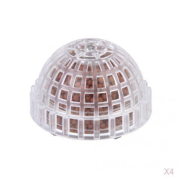 4pcs Dia. 5cm Aquarium Fish Tank Media Live Plant Moss Ball Filter Filtration