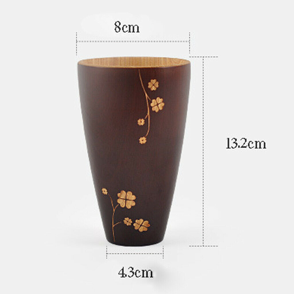 Wood Cup Handmade Lemon Cup Coffee Tea Beer Juice Milk Drink Tumbler Mug