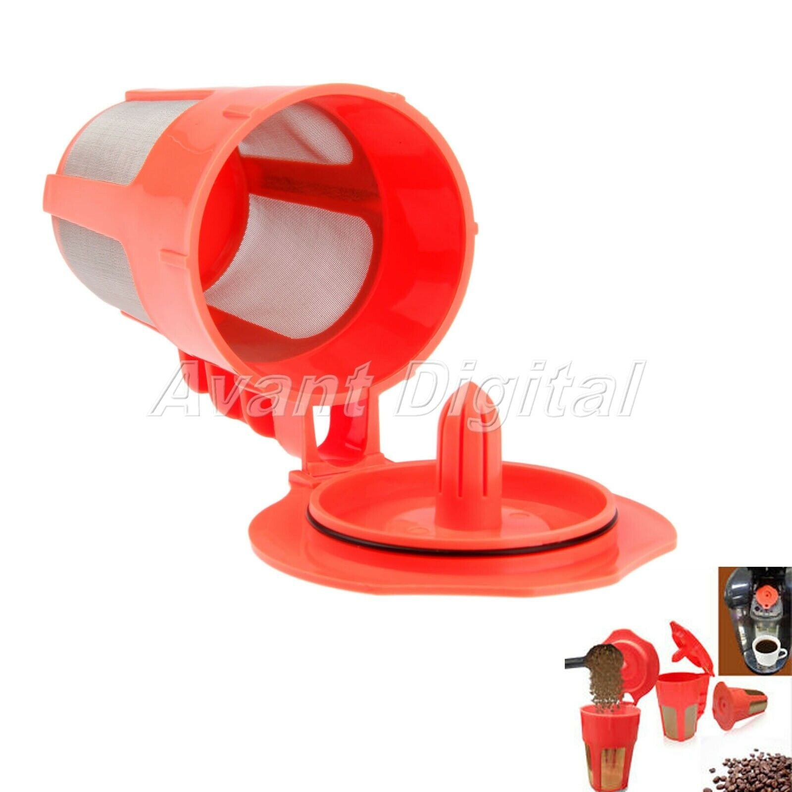 Coffee Filter for Keurig 2.0 Brewers System Coffeemaker Replacement i Cafilas