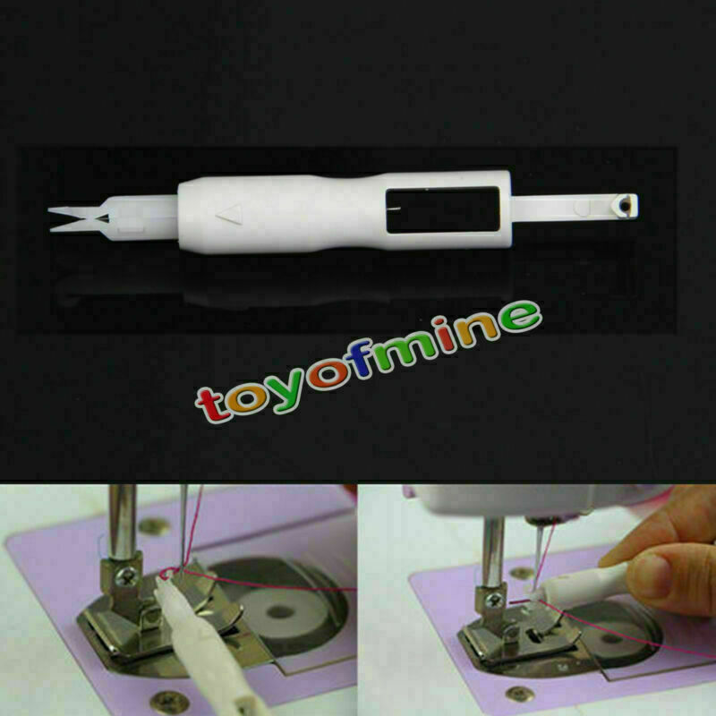 Needle Threader Insertion Applicator Handle Thread For Sewing Tools Machine Sew