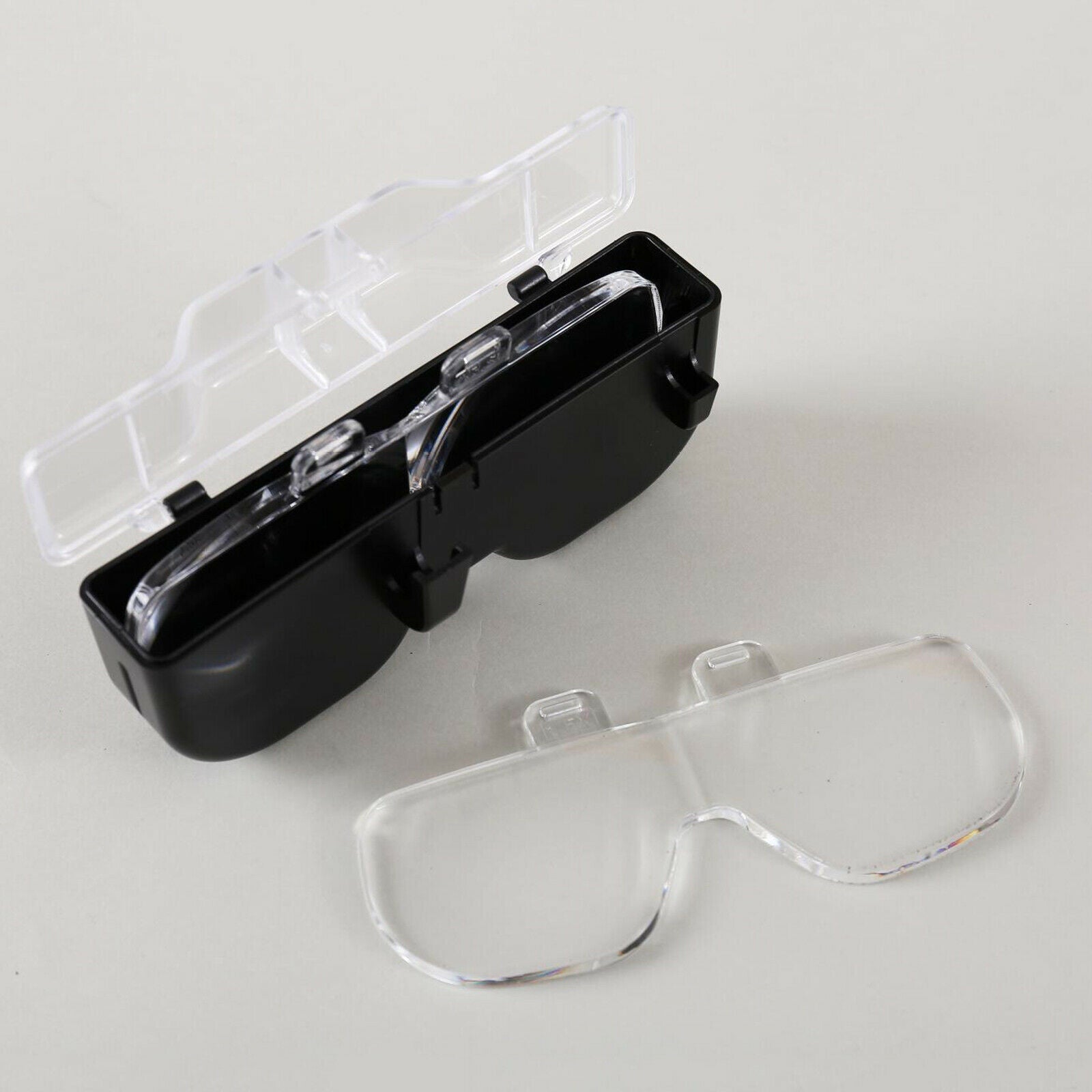 Headband Magnifier w/ LED Light Headset Magnifying Glasses Visor Handsfree