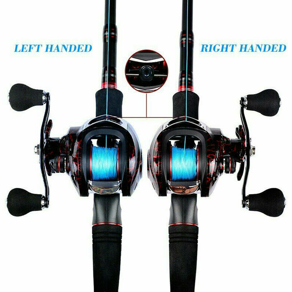 7:1:1 18+1BB 10KG Baitcasting Reel Fishing Reel Magnetic Brake CNC Spool New LIN