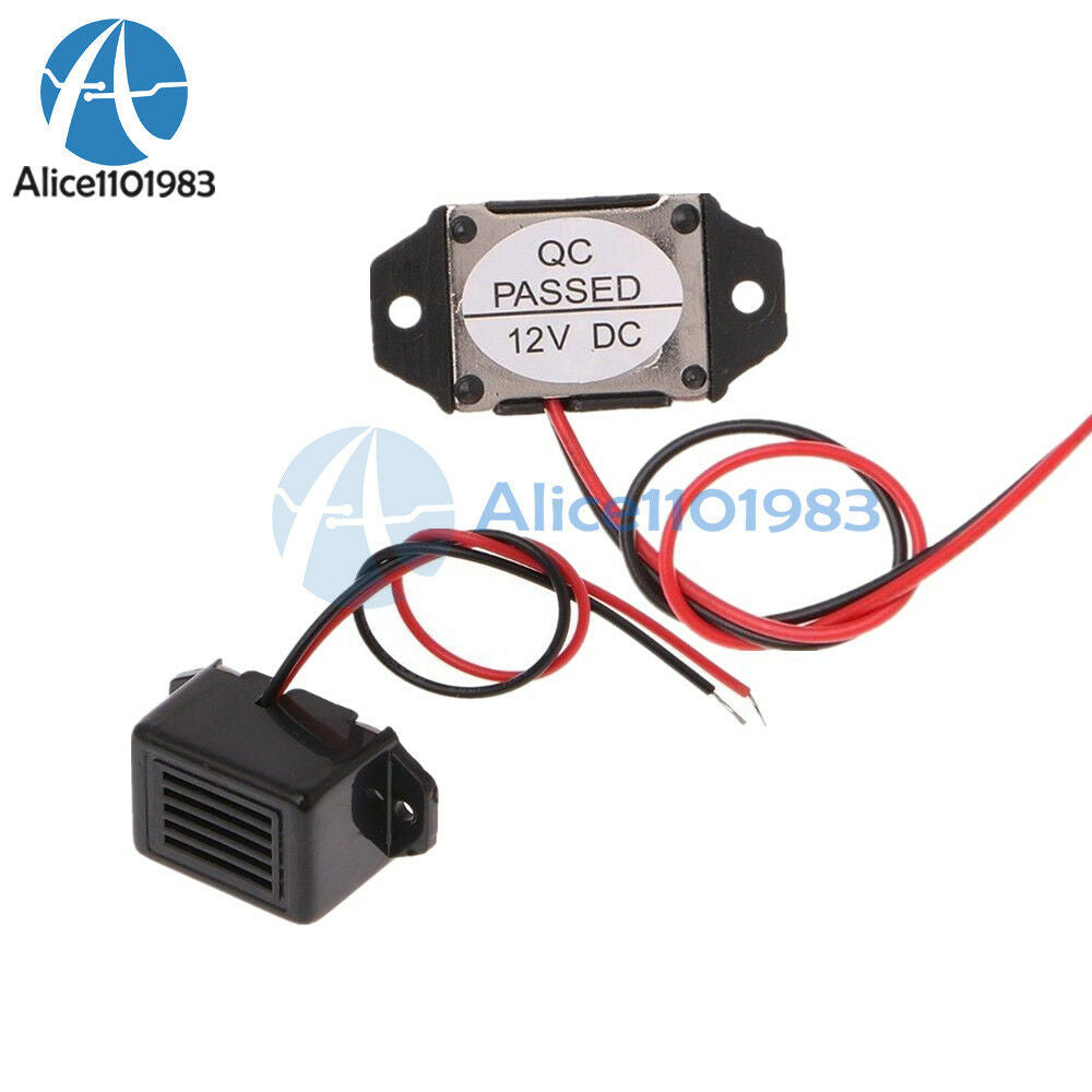 DC 12V 85dB Mini Electronic Alarm Buzzer Constant Tone