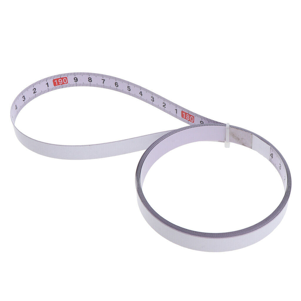 2m Metal Stainless Steel Ruler Measuring Metric Carpenter Woodworking Tools