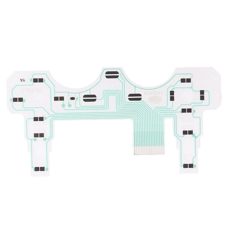 5Pcs Replacement Buttons Ribbon Circuit Board for PS2 Conductive Film Flex CY1