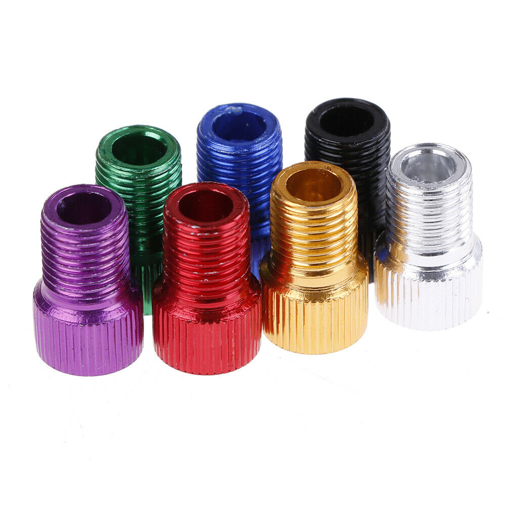 5x presta to schrader valve adapter converter road bike cycle bicycle pump  S FG