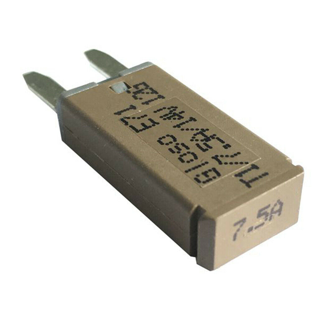7x Car Mini ATM Circuit Breaker Blade Fuses 5A/7.5A/10A/15A/20A/25A/30A