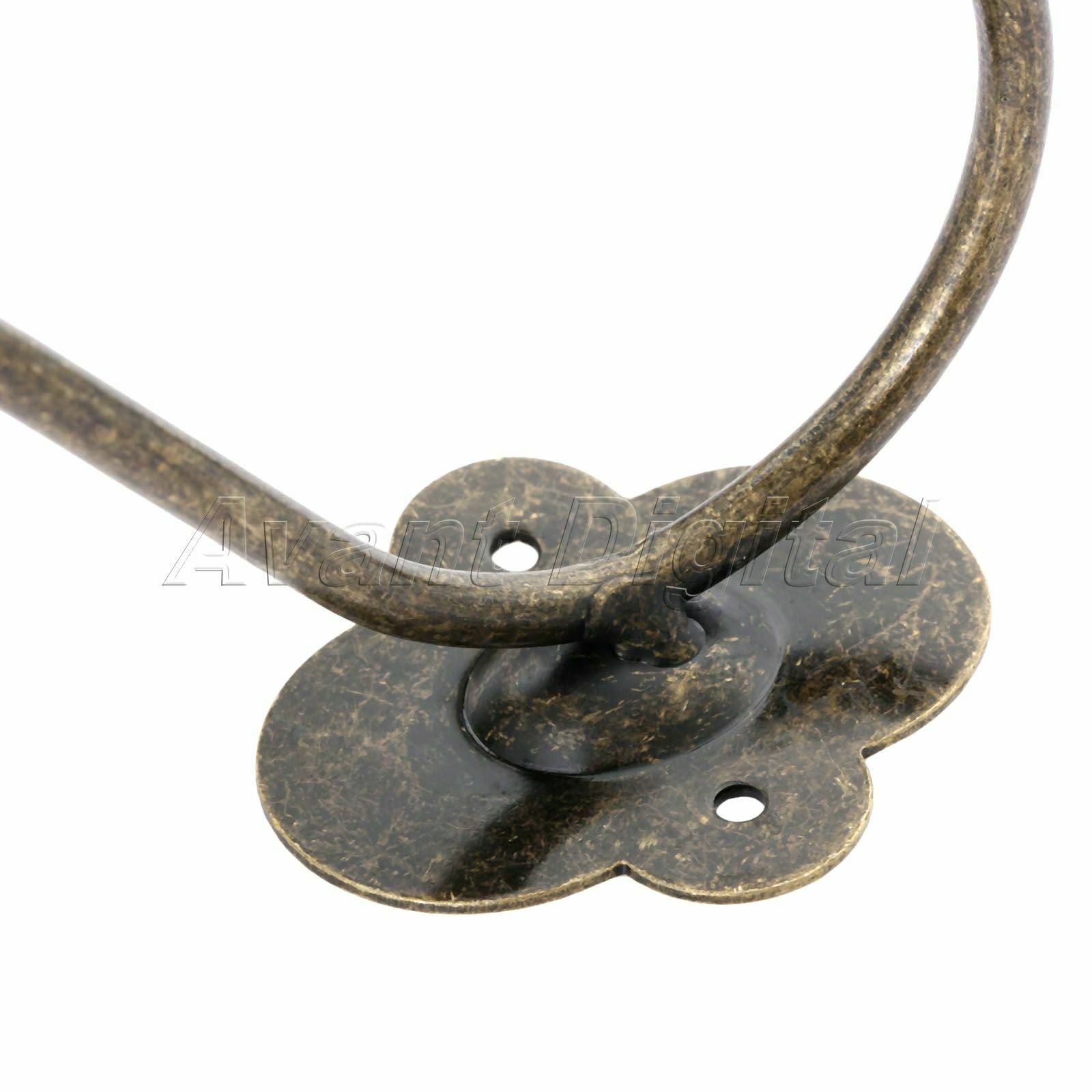 Metal Wall Hook Coat Hat Clothes Towel Holder Retro Bathroom Kitchen Door Hanger
