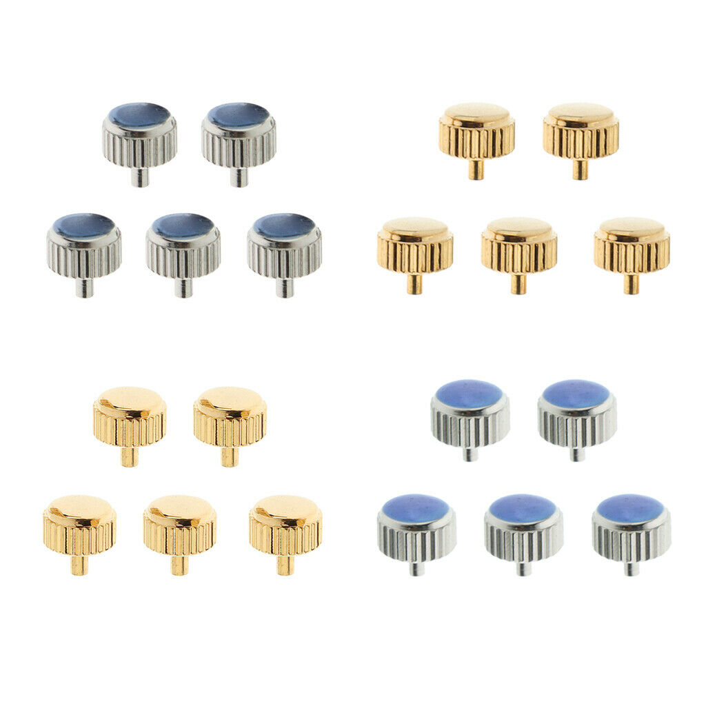 5PCS Watch Spare Parts Steel Flat End Long Pipe  5mm