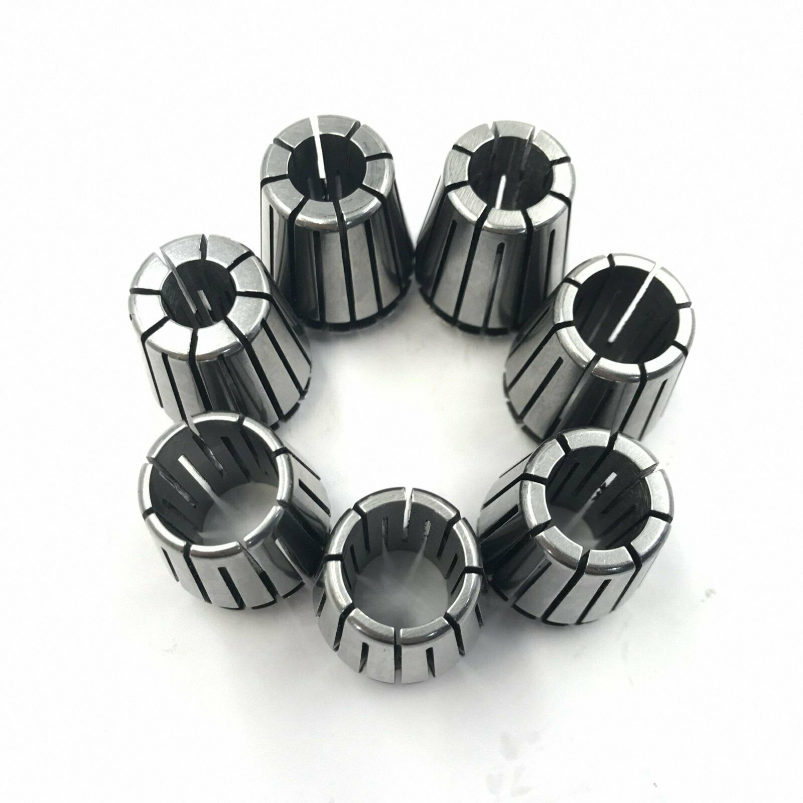 7pcs ER25 (2,4,6,8,10,12,16 ) Spring collet ER Collet chuck CNC Cilling Lathe