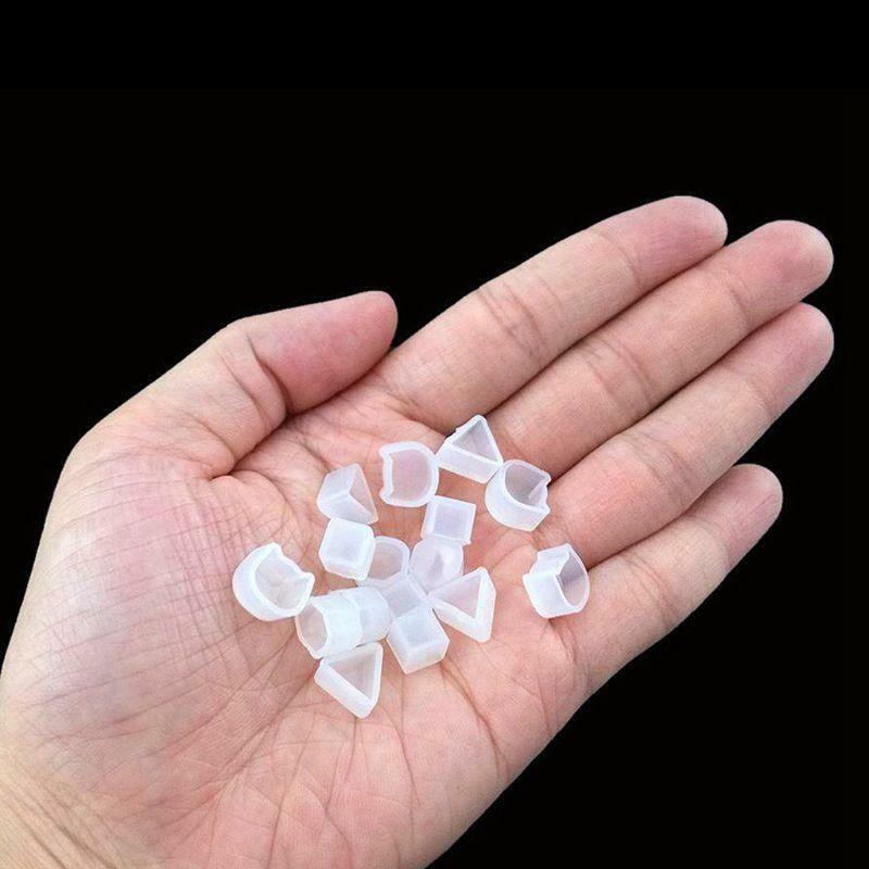 16Pcs Tiny Silicone Jewelry Earring Necklace Pendant Mold Casting Jewelry Tools