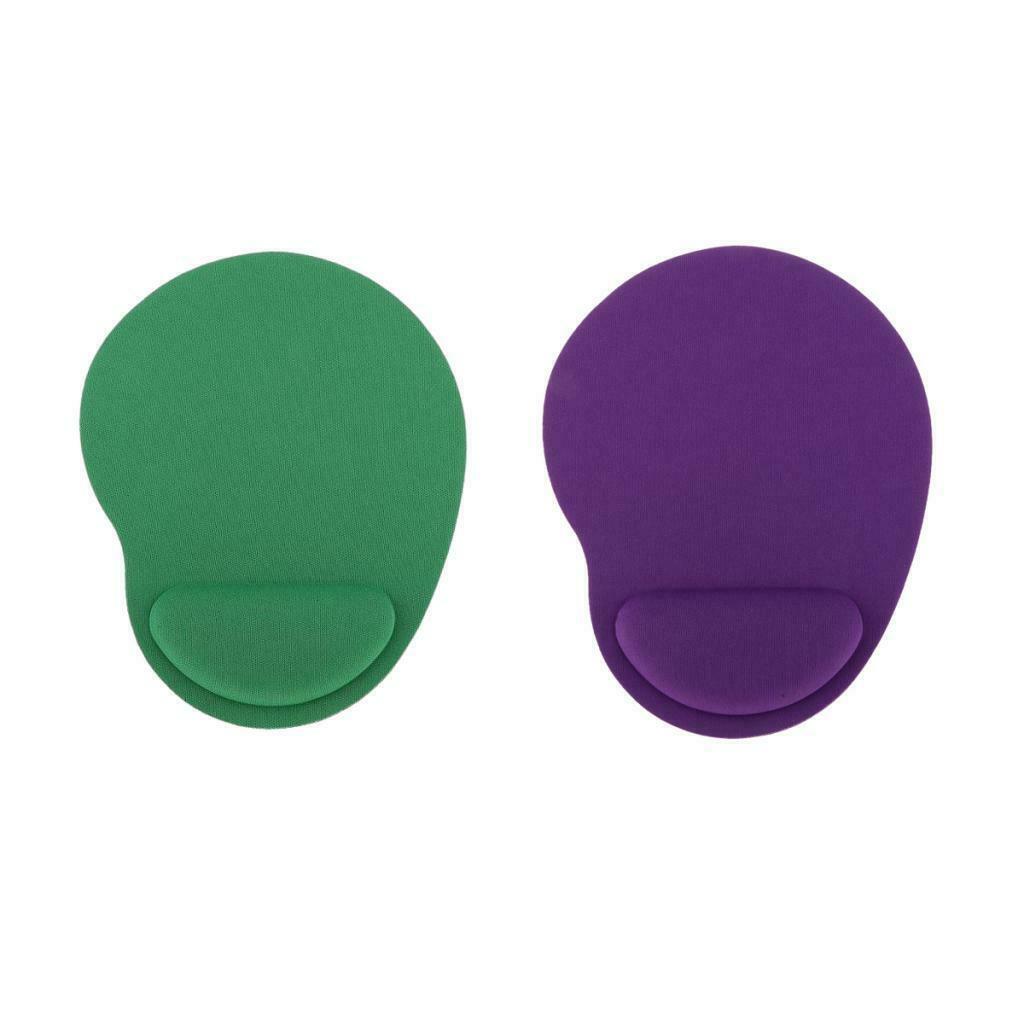 2Pieces Mouse Pad, Ergonomic Mouse Pad with Wrist Rest Support, Gaming Mouse Pad