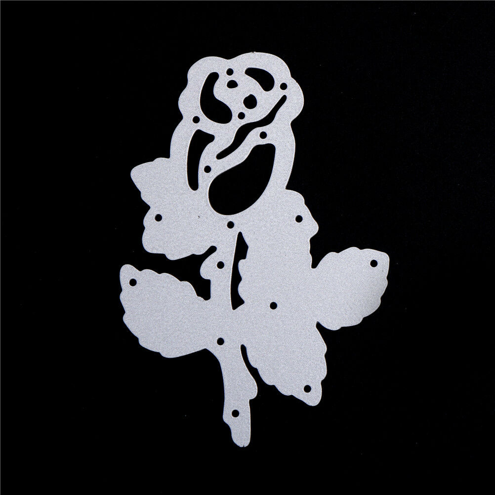 1pc Rose Flower scrapbooking photo album Metal Stencil cutting die paper .l8