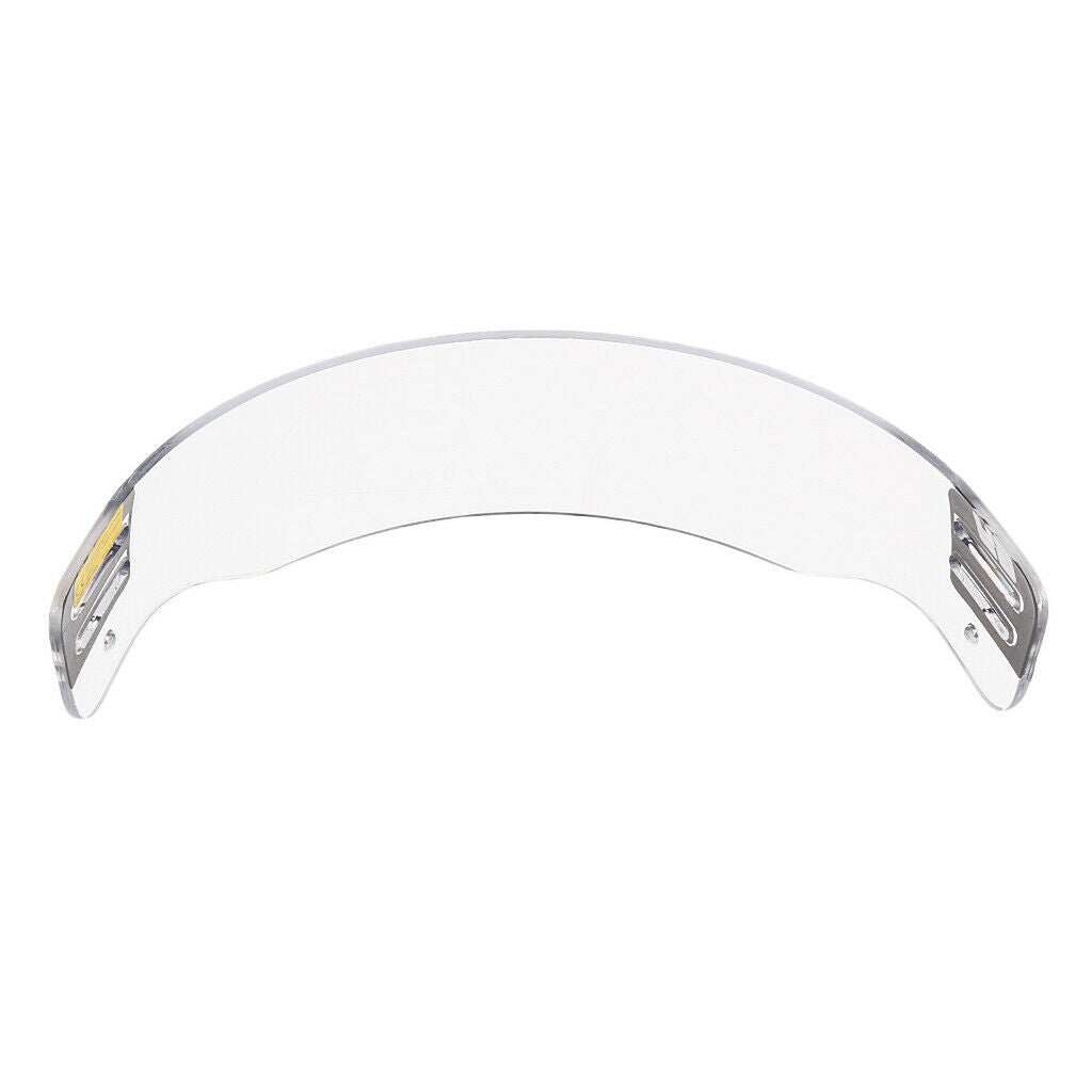 PC Polycarbonate Anti-Scratch Roller Hockey Visor Face Shield Spectacles